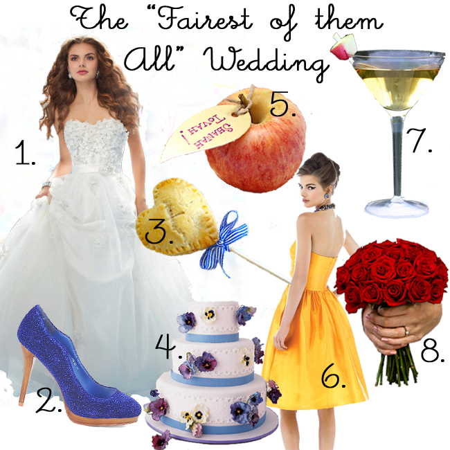 A fairy tale wedding is the perfect opportunity to wear that dream princess 