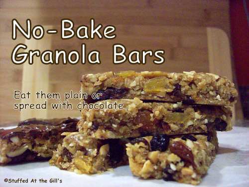 No-Bake Granola Bars