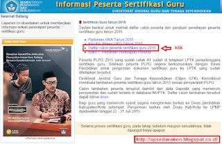 Cara Cek Data Validasi Peserta Sergur Terbaru 2015