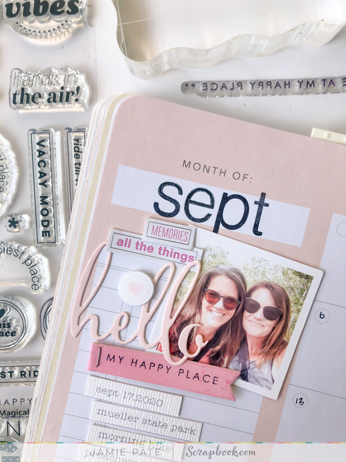 Three Ways to Use Stamps in Your Memory Planner