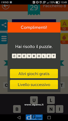 Mega Quiz soluzione pacchetto 8 livelli 29-60