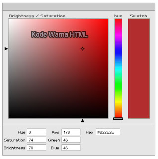 Kode Warna HTML