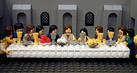 La última cena - Lego