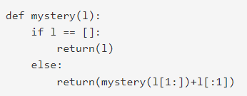 consider the following Python function.