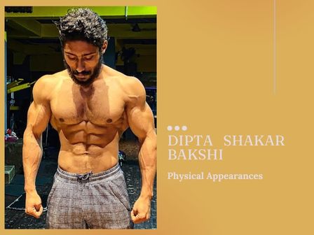 Dipta Shakar Bakshi (The Lazy Bong) Physical Appearances