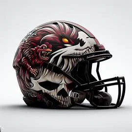 Jacksonville State Gamecocks Halloween Concept Helmets