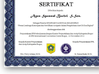 Download Aplikasi Cetak Sertifikat dan Piagam Penghargaan Otomatis Terbaru 2016