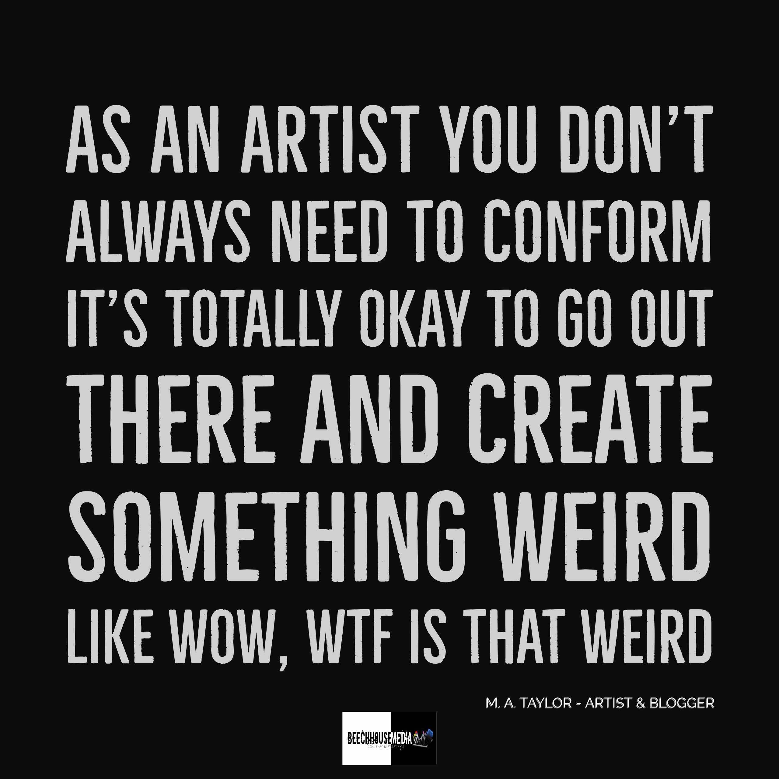 breaking the rules of art