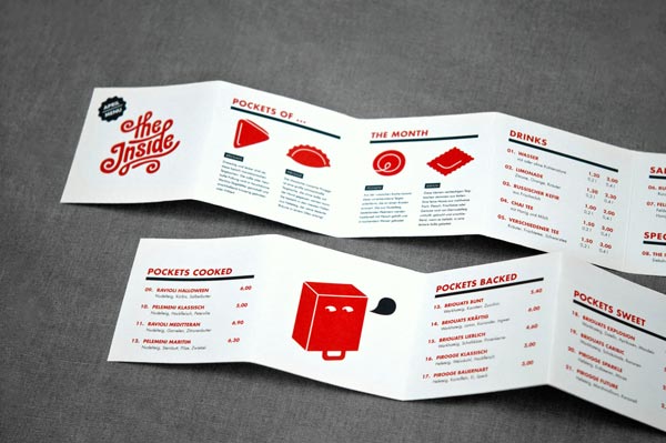 restaurant menu design