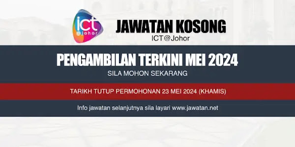 Jawatan Kosong ICT@Johor 2024