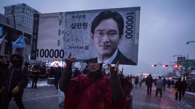 La desesperada razón por la que Corea del Sur perdonó al "príncipe" de Samsung 