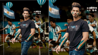 Argentina Team Lovers Photo Editing  2021 || Picsart Argentina Supporters Pic Editing Concept