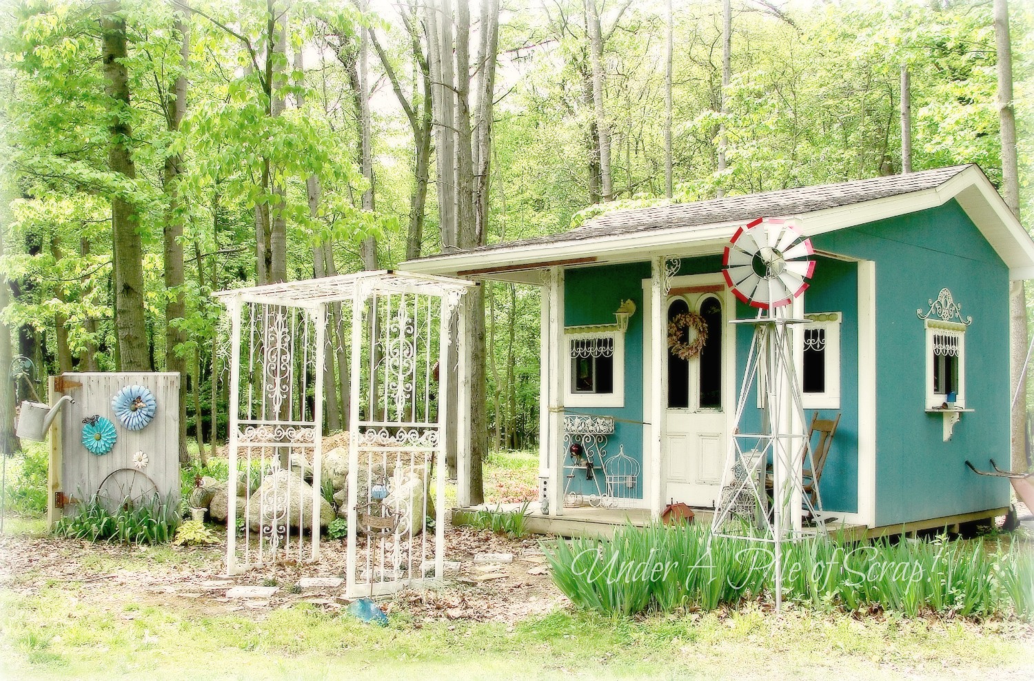 Under A Pile of Scrap!: My Little Shack Back in the Woods