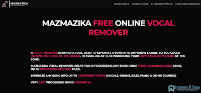 MazMazika Vocal Remover screenshot