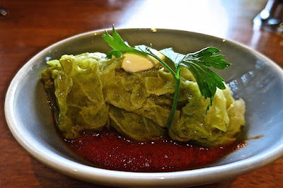 Brotzeit, stuffed cabbage