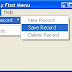 Adding Menu's, Sub-Menus and Menu Separator at Design Time in Visual Basic 6