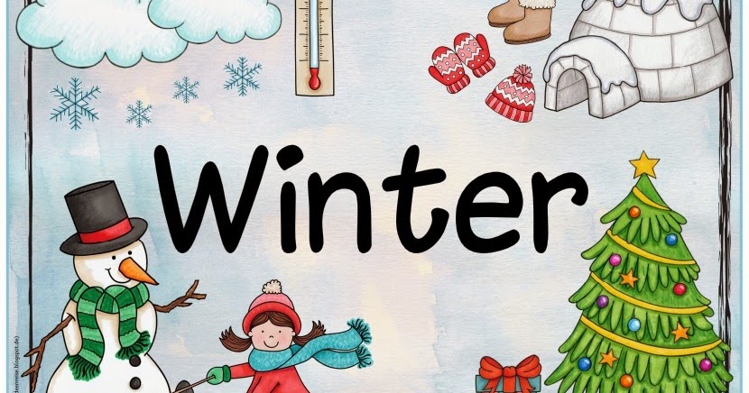 Ideenreise: Jahreszeitenplakat "Winter"