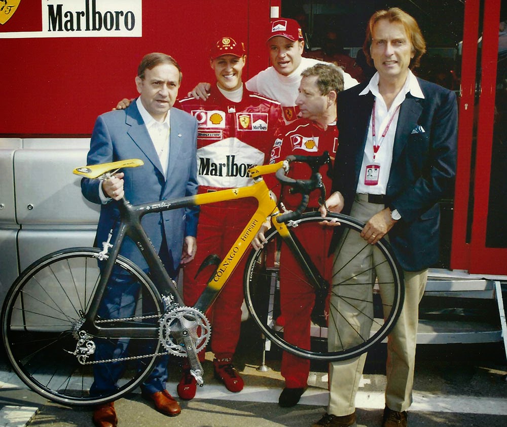 Masini's Breaking Away Blog: More Ferrari Bikes By Colnago