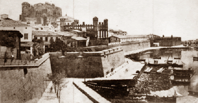 Murallas de Palma de Mallorca en 1900