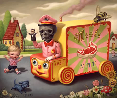 Rightnow im so inspired by Mark Ryden's works