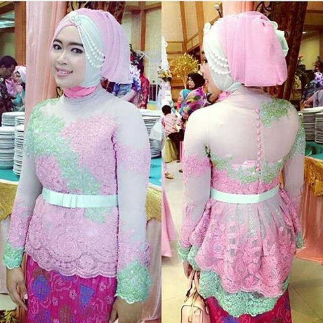 Model Baju Kebaya  Hijab  Jilbab Voal