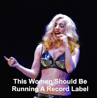 Lady Gaga running a record label image