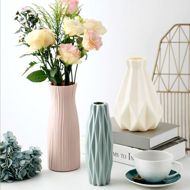 Nordic Style Plastic Vase