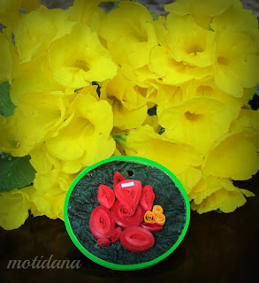 paper quilling , ganesha , ganesh chaturthi