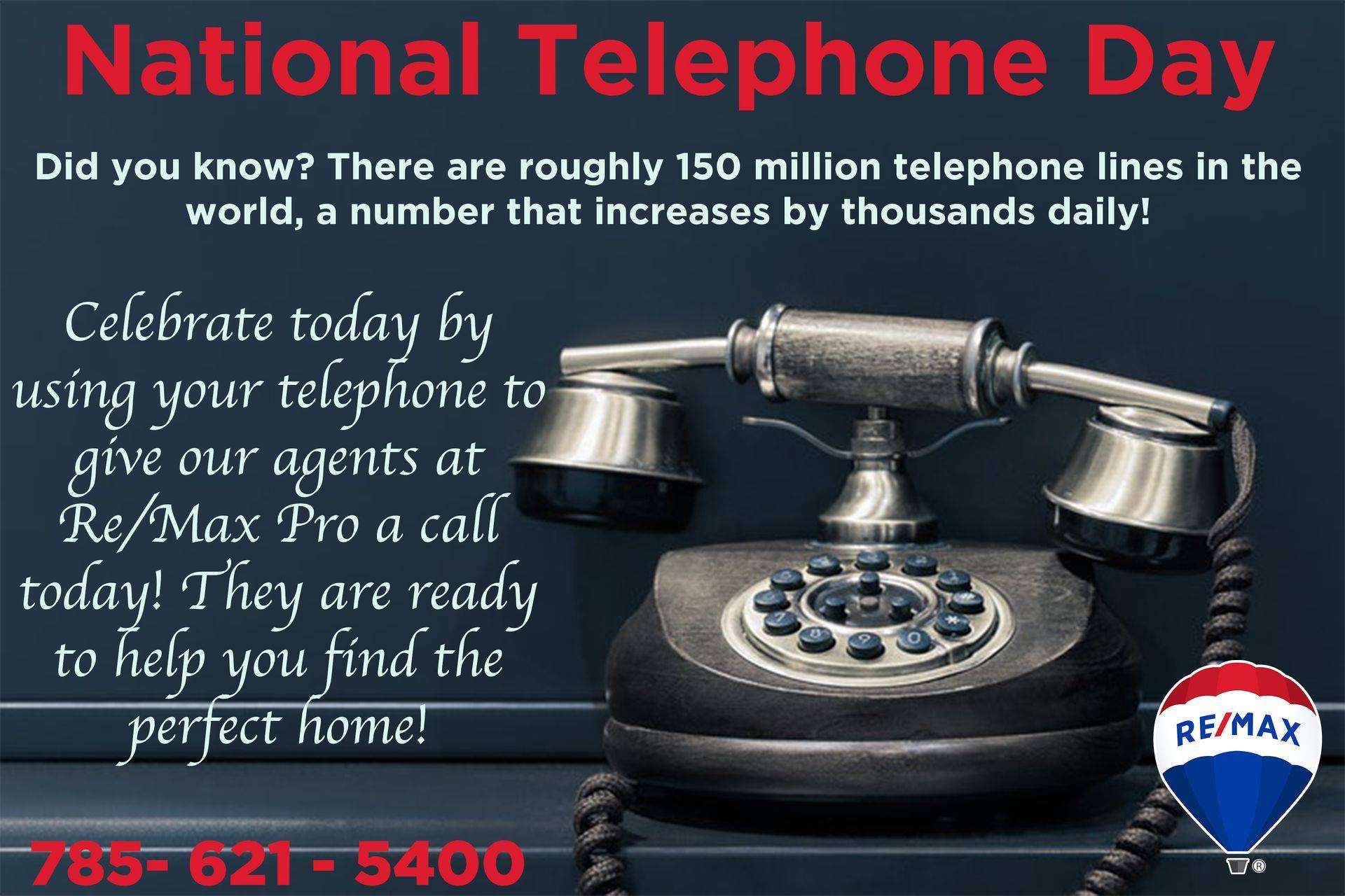 National Telephone Day Wishes Awesome Picture