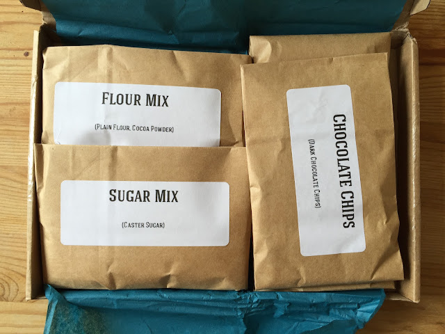 ingredients for brownie baking kit subscription 