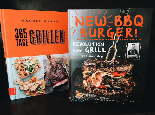 Grillbücher von Manuel Weyer: 356 Tage grillen und New BBQ Burger.