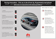 Driving Innovation : Huawei Unveils First Car To Be Driven By AI-Powered Smartphone