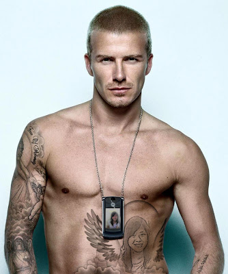 there, you are david beckham's tattoo too! haha