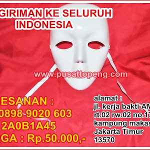 TOPENG KABUKI ( BLANK MASK )