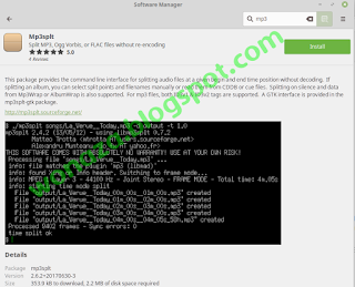 Cara Potong Lagu Mp3 di Linux