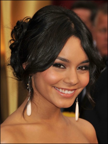 Vanessa Hudgens Updo Hair