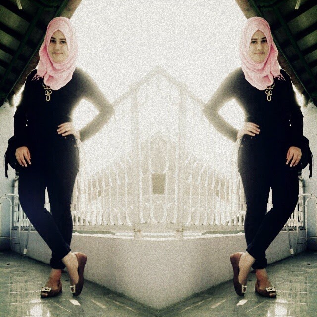 My Hijab dan Sastra Indonesia: my selfie dengan sedikit style dlm ...