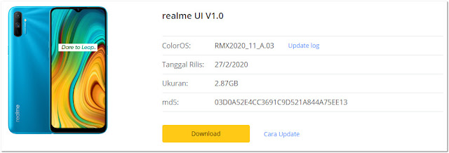 Update Software Realme