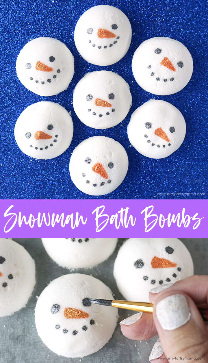Snowman Bath Bombs