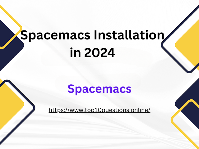 Installing Spacemacs in 2024