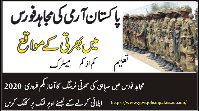 Pakistan Army Mujahid Force 