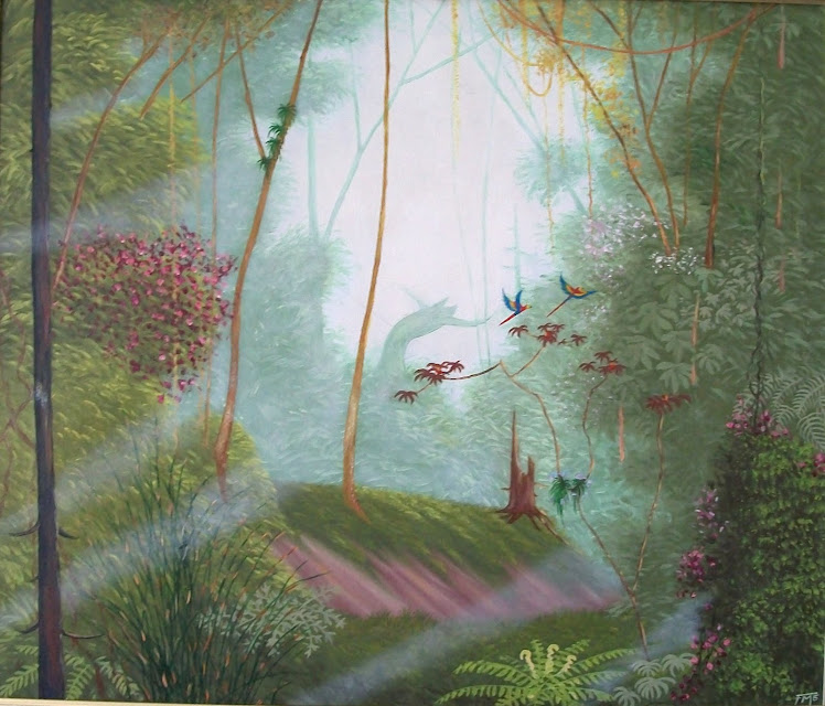óleo sobre tela por Flávio Moreno
