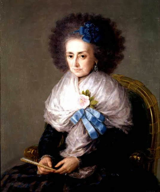 Goya, La marquesa Viuda de Villafranca, 1795