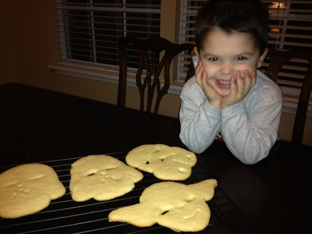 My little cookie monster!