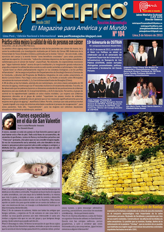 Revista Pacífico Nº 104 Arqueología
