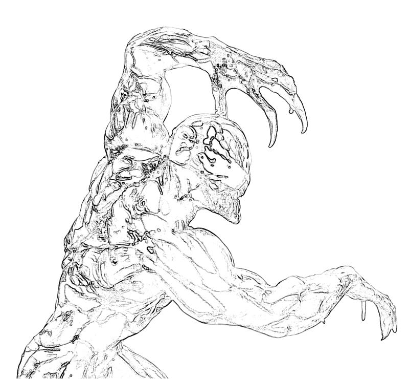 Printable Marvel Ultimate Alliance 2 Carnage Character Coloring Pages title=