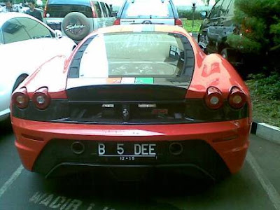 Mobil Mewah Melinda Citibank Ferrari F430 Foto Ferrari F430 Melinda Dee