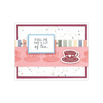 card created with That's The Tea (page 43 Jul-Sep 2022 catalog)