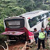 Kronologi Bus Ranau Indah Masuk Jurang di Way Tenong Lampung Barat