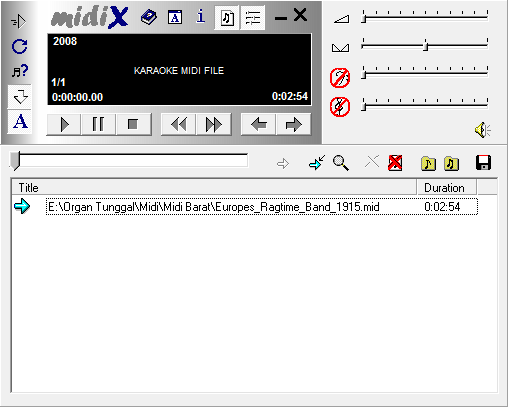 MidiX 0.97 Full Version (Windows)